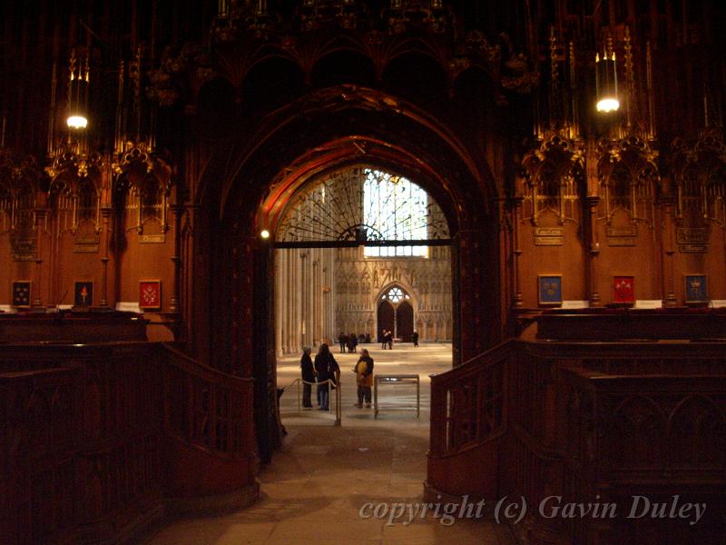 View from the choir stalls, York Minster IMGP7142.JPG